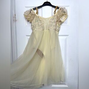 Ivory ballet lyrical dance costume